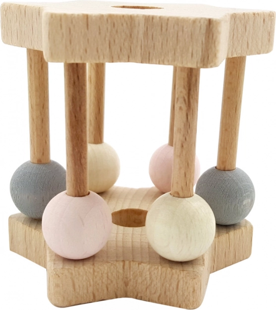 Rangle stjerne lyserød