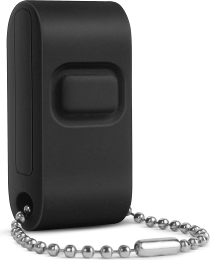 Kinetic mini trådløs trykknap 433 MHz, 1 kredsløb, mat hvid