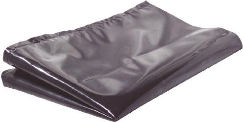 Bygnings- og havepresenning 5 × 6 m, sort, 0,10 mm