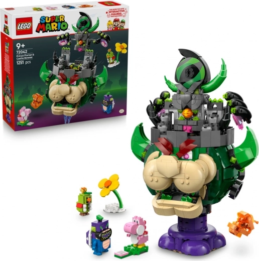 lego super mario prins florian og bowser’s slot
