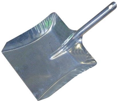 Metalskovl til affald af galvaniseret plade 0,7 mm