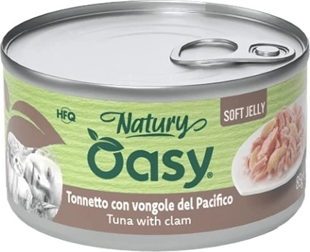 OASY Natury Soft Jelly – tun med musling 85 g