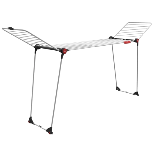 Vileda Infinity Flex tørrestativ med teleskopiske snore 30 m