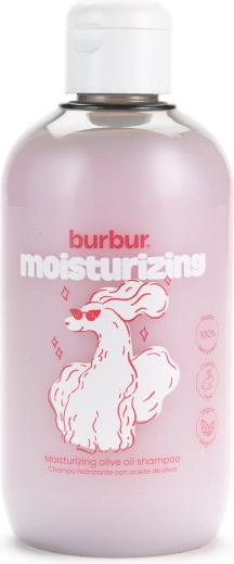 Burbur fugtgivende shampoo til hunde med aloe vera og havreflager 400 ml