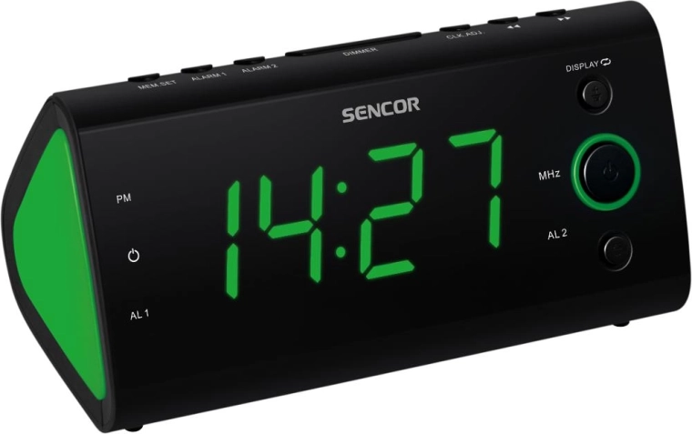 Radiovækkeur Sencor SRC 170 GN