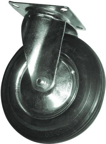 Drejehjul 200 mm, bæreevne 120 kg