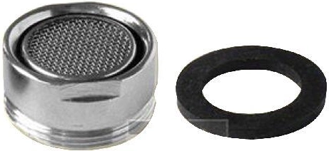 Perlator med udvendigt gevind 24x1 krom