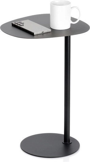 Metalsidebord i sort 35 × 25 × 53 cm