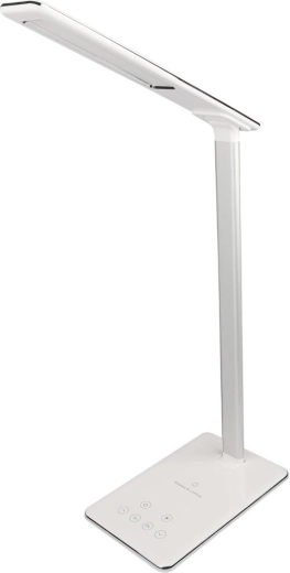 LED-bordlampe RETLUX RTL 199 med trådløs Qi-opladning, hvid
