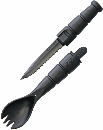 KA-BAR spork med kniv 2-i-1