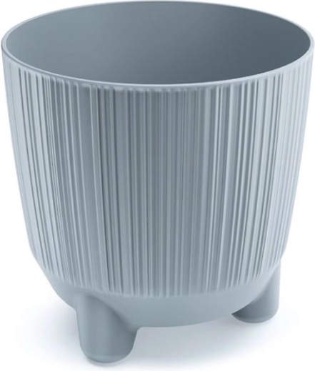 Urtepotte med ben RYFO N 14,5 cm lysegrå