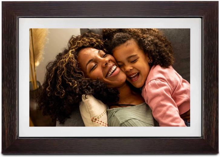 Digital fotoramme Wi‑Fi LED 10,1″ med touchskærm