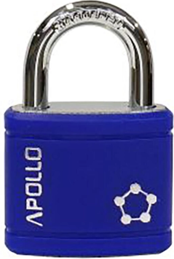 Hængelås APOLLO 35 mm, blå