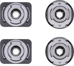 Selvklæbende holdere til DJI OSMO ACTION – sæt med flade og buede