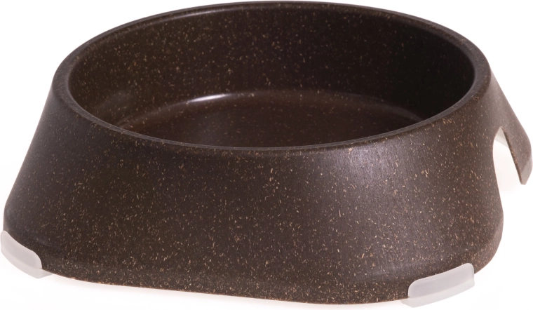 Skål til hunde og katte 400 ml ECO FIBOO, naturbrun, skridsikker