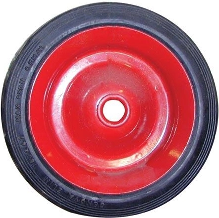 Massivt hjul til sækkevogn 180 × 15 mm med stålfælg