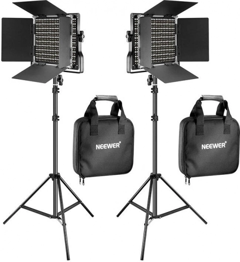 Studiosæt med LED-lys Neewer 660 Bi-Color