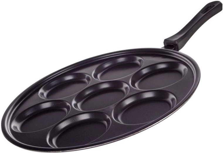 Pandekagepande 29 cm til 7 pandekager med nonstick-belægning