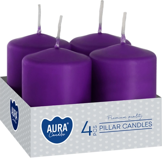 Lilla adventslys 60 × 40 mm - 4 stk.