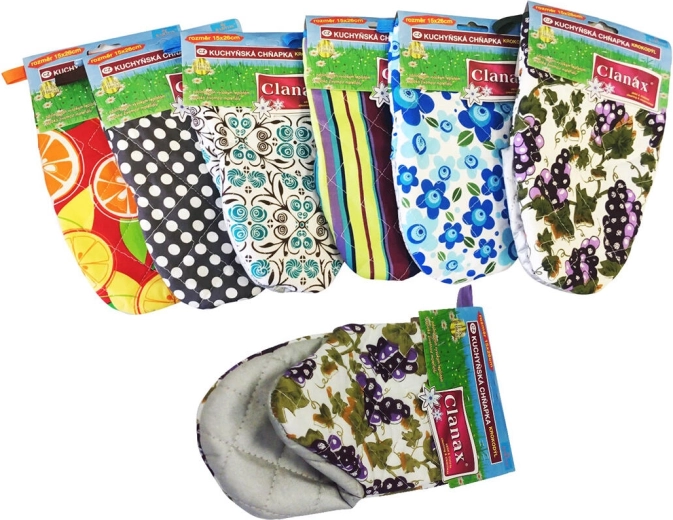 Køkkenhandske med teflon og magnet Krokodille