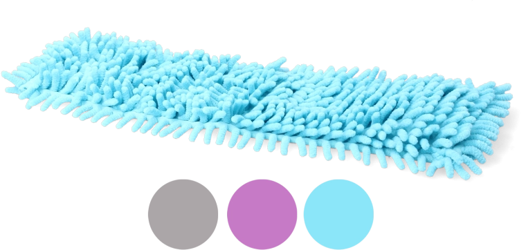 Udskiftelig chenille-fiberindsats til fladmop 40 × 12 cm
