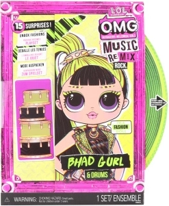 L.O.L. Surprise! OMG ReMix Rock stor søster-dukke – Bhad Gurl