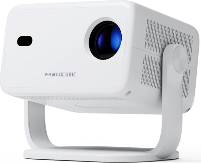 Projektor Magcubic L018 med Android 14 (Full HD, 400 ANSI, Wi‑Fi 6)