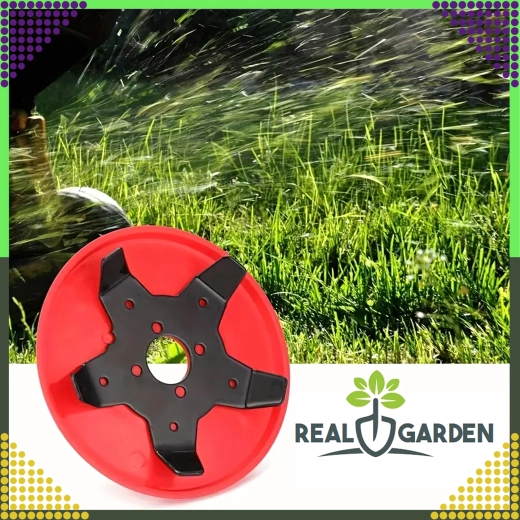 Skive til buskrydder og trimmer til græs og ukrudt – lugnings- og beskæringsskive