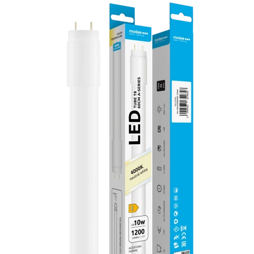 Modee LED-rør T8 10 W 1200 lm neutral hvid