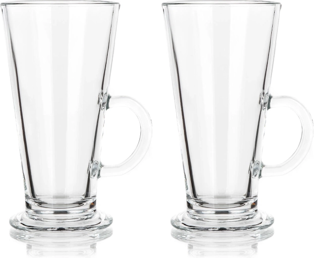 Glas lattekrus 270 ml TANGER, sæt med 2 stk.