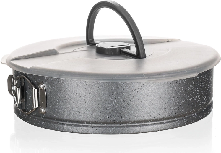 Bageform til kage med aftagelig kant GRANITE 26 cm med låg