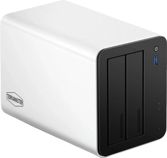 TerraMaster F2-425 Plus NAS-server med 2 drevpladser