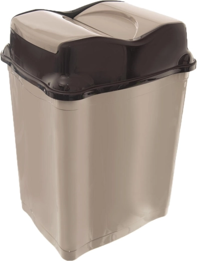 Affaldsspand WHIRLPOOL 28 l med vippe låg, plast, rektangulær