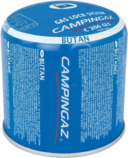 Campingaz C206 GLS gaspatron med sikkerhedsventil Gas Lock