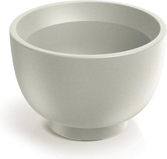 Vivos Round blomsterkrukke 40 cm sandfarvet