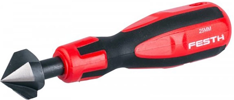 Manuel affasnings-/gratfræser 25 mm FESTA
