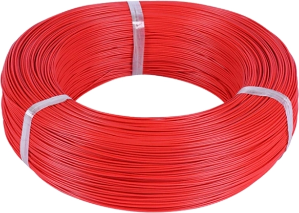 Silikone-strømledning MSP 24AWG 0,2 mm² 1 m rød
