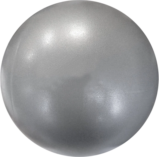 Overball rehabiliteringsbold 20 cm metallisk sølv - 1 stk.