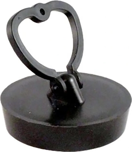 Plastikprop til håndvask og køkkenvask 45,5 mm med stort øje