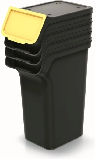 Stablet sæt affaldssorteringsspande 4×25 l STACKBOX