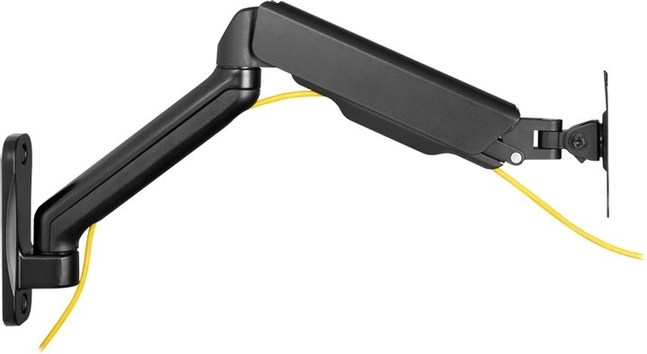 Vægbeslag til monitor med gasfjeder, 17–32", VESA, bæreevne 9 kg