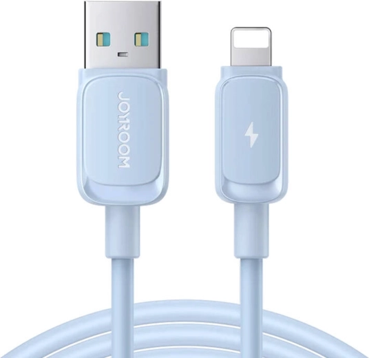 Joyroom kabel USB til Lightning 2,4 A 1,2 m blå