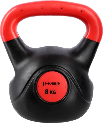 Komposit kettlebell HMS KPC 8 kg rød