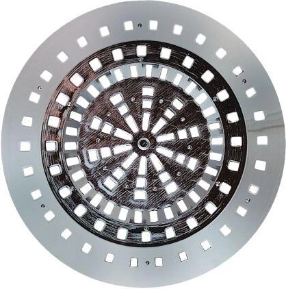 Sifonfilter i krom 8,3 cm (2 stk.)