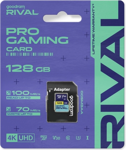 Goodram RIVAL microSDXC-kort 128 GB UHS-I V30 U3