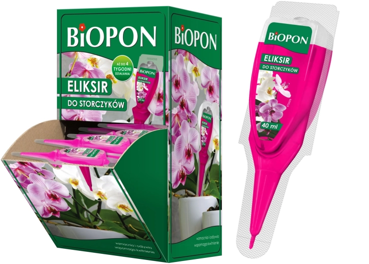 Biopon eliksir til orkidéer 40 ml selvdoserende applikator