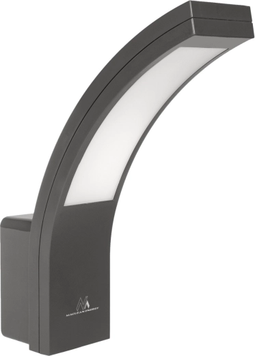 Vægmonteret LED-armatur 10 W til facader – grå