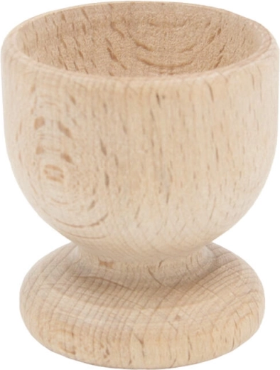 Træ-æggebæger 5 × 4 cm