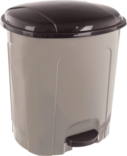 Pedalspand 5,5 l i kaffebrun