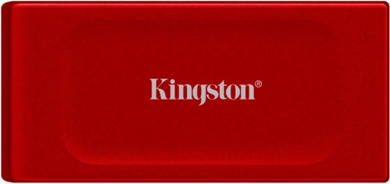 Ekstern SSD Kingston XS1000 1 TB USB 3.2 Gen 2, rød